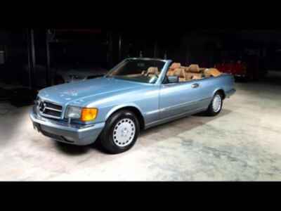 1986 Mercedes-Benz 560 SEC EXTREMELY RARE R. STRATMAN CONVERTIBLE EXTREMELY