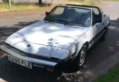 Fiat X19 sports, 1988, very rare in white, only 83, 590 miles, 1 years mot, lovely car