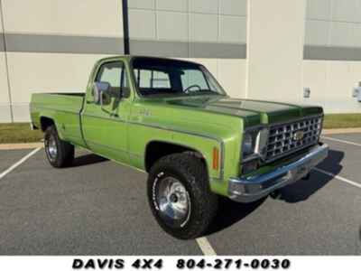 1976 Chevrolet K10 Scottsdale Squarebody Classic Big Block 4x4