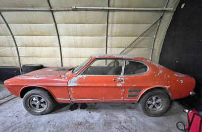 1970 FORD CAPRI MK1 HOCUS POCUS DRAG CAR 5 LITRE TURBO  410 V8