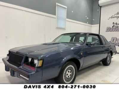 1984 Buick Regal 3 8 SFT Turbo T Type Sports Car