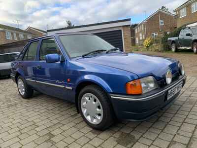 An Iconic  Ford Escort Eclipse Mk4 in Bahama blue  with Only 36000Miles