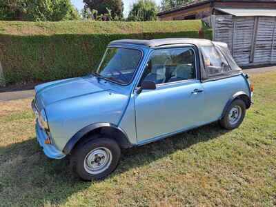 1983 Austin Mini Mayfair Convertible - Complete PROJECT