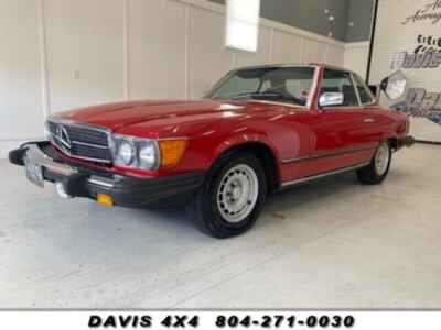 1983 Mercedes-Benz S-Class 380 SL Classic Removable Top Sports Car