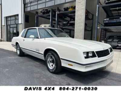 1984 Chevrolet Monte Carlo SS Coupe Sports Car