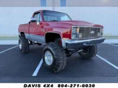 1984 Chevrolet Scottsdale K10 Squarebody Lifted Pick Up