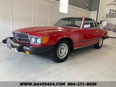 1983 Mercedes-Benz 380SL 380 SL Classic Removable Top Sports Car