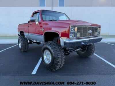 1984 Chevrolet K10 Squarebody Lifted Pick Up