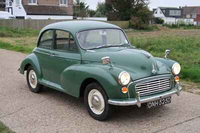 Morris minor 1000 green, 1966, manual petrol 1 098CC