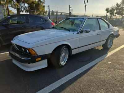 1982 BMW 6-Series 633CSi 2D Coupe