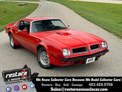 1974 Pontiac Trans Am 455 Super Duty Auto, Buccaneer Red, PHS, 98k Miles