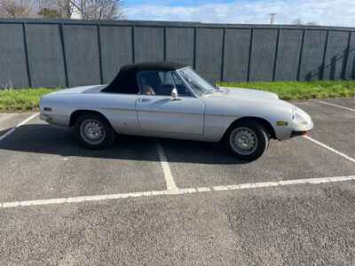 alfa romeo spider  1978 s2 convertible classic car