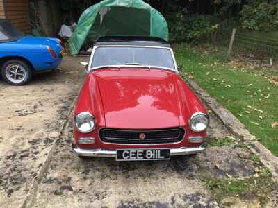 mg midget 1275 RWA 1972