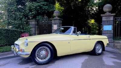 MGB Roadster. 1967 MK1 with historic restoration with bespoke new interior