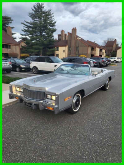 1976 Cadillac Eldorado Original Numbers Matching 2Dr Convertible