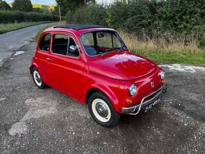 1972 FIAT 500 L  RHD