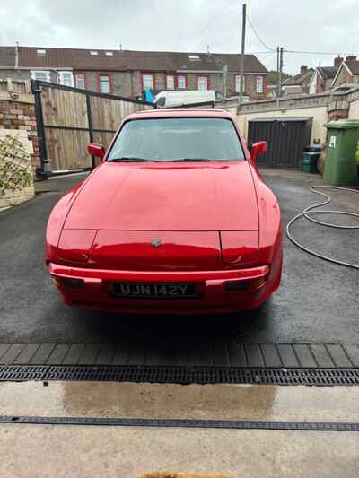 Porsche 944 tax  /  mot exempt Red