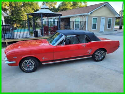 1966 Ford Mustang 2Dr Convertible