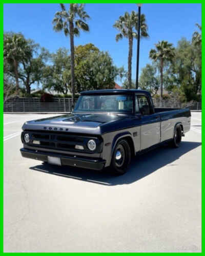 1971 Dodge D100 Sweptline (Fully Restored)