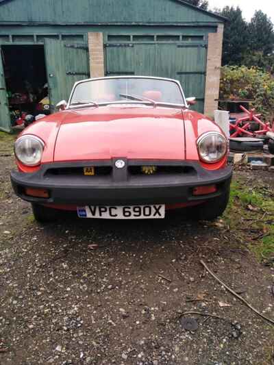 MGB ROADSTER !(1982 ! ONE OF THE VERY LAST 59, 000 MILES