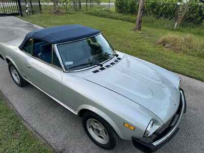 1981 Fiat 124 Spider 2000 Spider