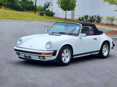 1989 Porsche 911 Carrera Cabriolet