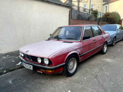 bmw 5 series 1985 525e e28