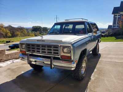 1984 Dodge Ramcharger AW-100