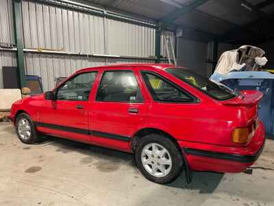 1989 Ford Sierra 2 9 XR4x4 Hatch in Red - Factory Aircon - only 55k Miles