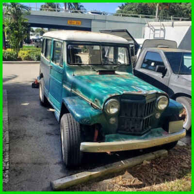 1955 Willys Station Wagon 2Dr 4X4 California Wagon