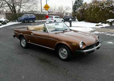 1979 Fiat 124 Spider Recent Restoration