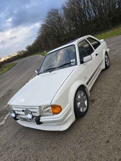 Ford escort RS Turbo custom never had weld new mot 1986 series 1