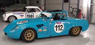 MG midget AH Sprite Lenham 1380 race car CSCC swinging 60s