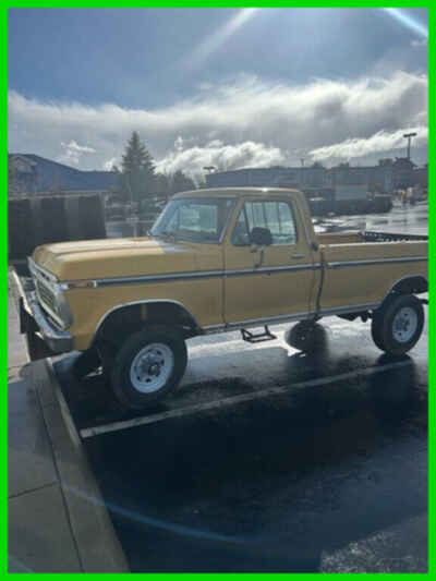 1974 Ford F-250 1 Owner 4X4 2Dr Long Box Pickup Truck