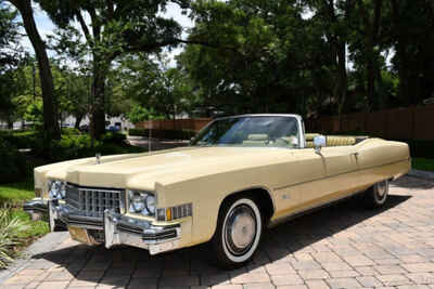 1973 Cadillac Eldorado Convertible 500ci V8 Automatic