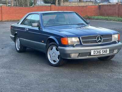 Mercedes 560SEC  /  W126 ?? RARE & BEAUTIFUL COLOUR COMBINATION ??