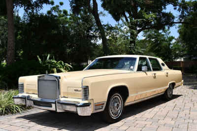 1978 Lincoln Continental One Family Owned 68k Miles Fully Loaded Amazing!