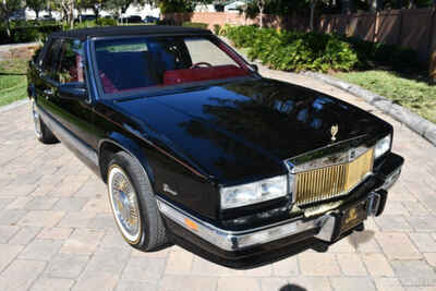 1988 Cadillac Eldorado Simply Amazing Example!! lack Red Leather 19ks