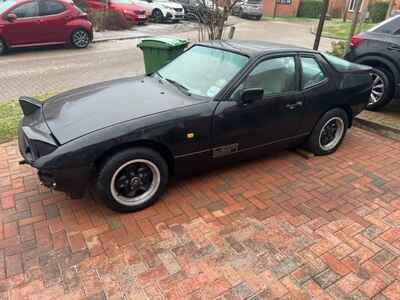 1988 Porsche 924S 2 5L Black Project car