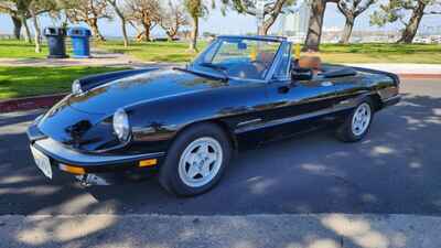 1988 Alfa Romeo Spider VELOCE