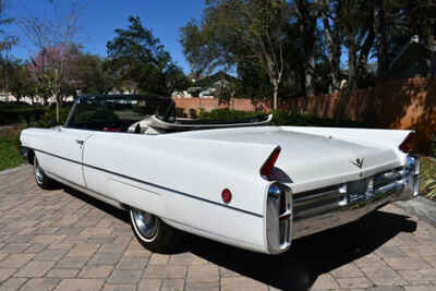 1963 Cadillac DeVille Restored Convertible Rare buckets consol !!