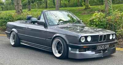 1987 BMW 325I E30 Convertible Mtech 320i M20B25 LOW MILEAGE LOW OWNERS