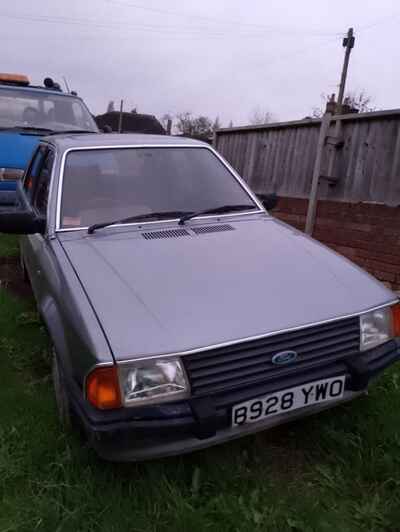 ford escort Ghia mk3 rare