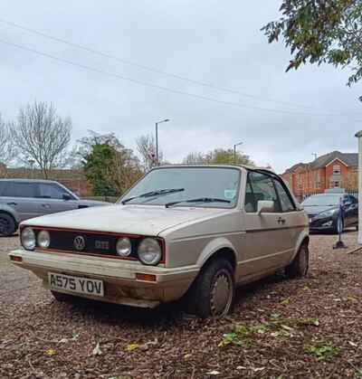 1984 Volkswagen Golf GTI white 1 7L Petrol