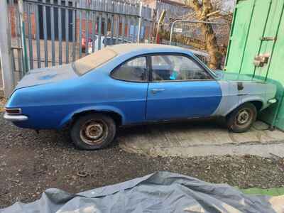 Vauxhall Viva E , Classic car, coupe  /  firenza /  magnum , project, spares repair