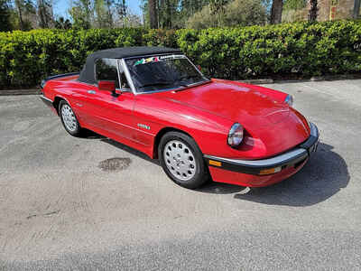 1986 Alfa Romeo Spider