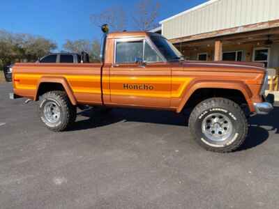 1981 Jeep J10 Trucks Custom