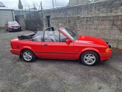 ford escort xr3i convertible Low Mileage