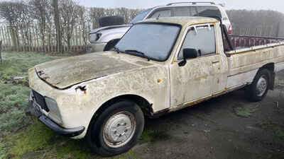 1989 Peugeot 504 Pickup (restoration barn find project)