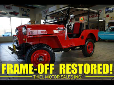 1954 Willys Jeep Restored with SoftTop